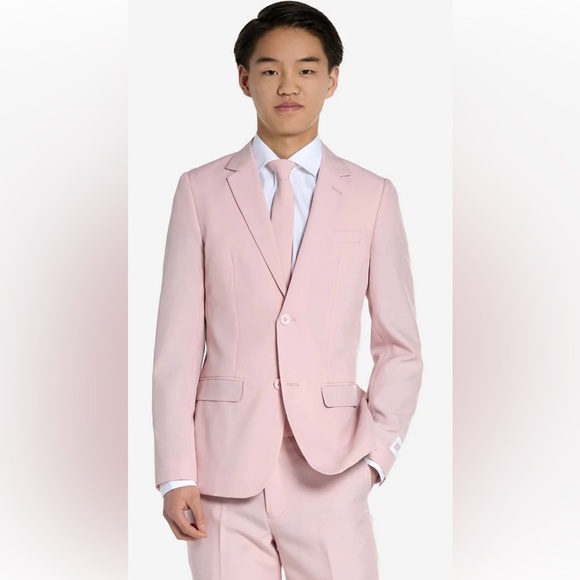 OppoSuits Light Pink Suit - Picture 3 of 14